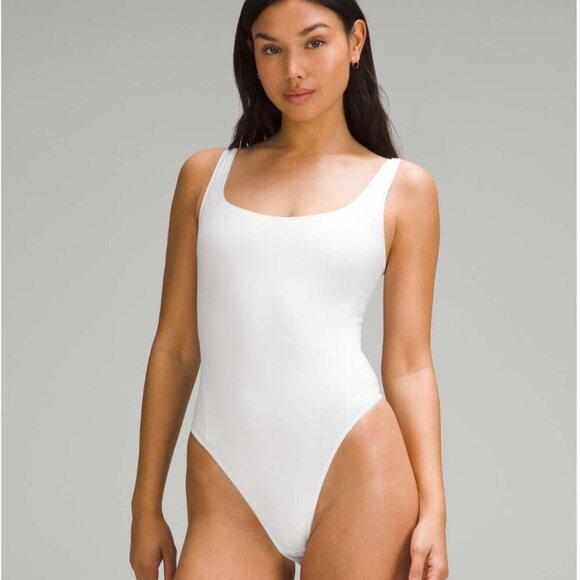 Lululemon Wundermost Ultra-Soft Nulu Square-Neck Sleeveless Bodysuit (NWT) - Picture 1 of 7